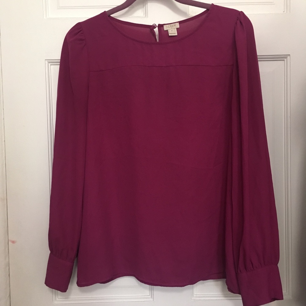Fuchsia J. Crew Tunic